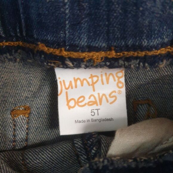 Jumping Beans Boys 5T Straight Leg Jeans Functional Drawcord Comfort Waistband - Picture 6 of 7